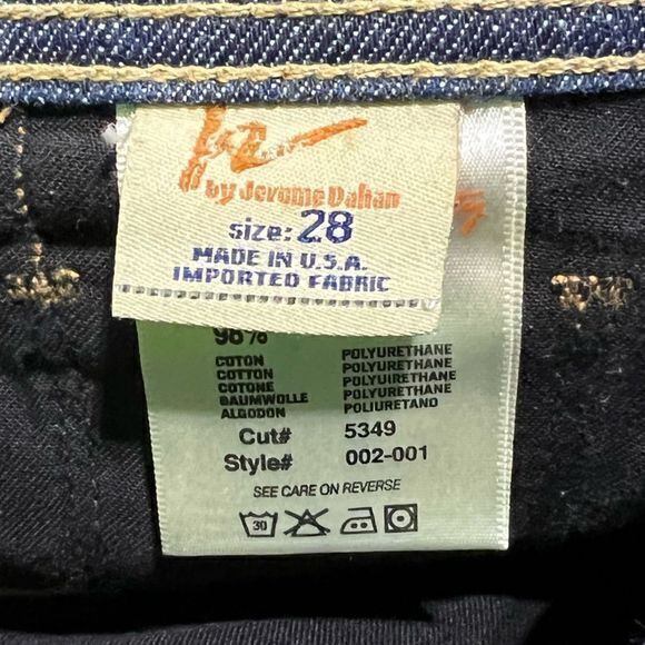 Citizens of Humanity Low Waist Flare Jeans Ingrid Stretch #002 Dark Wash Size 28 - Picture 10 of 11